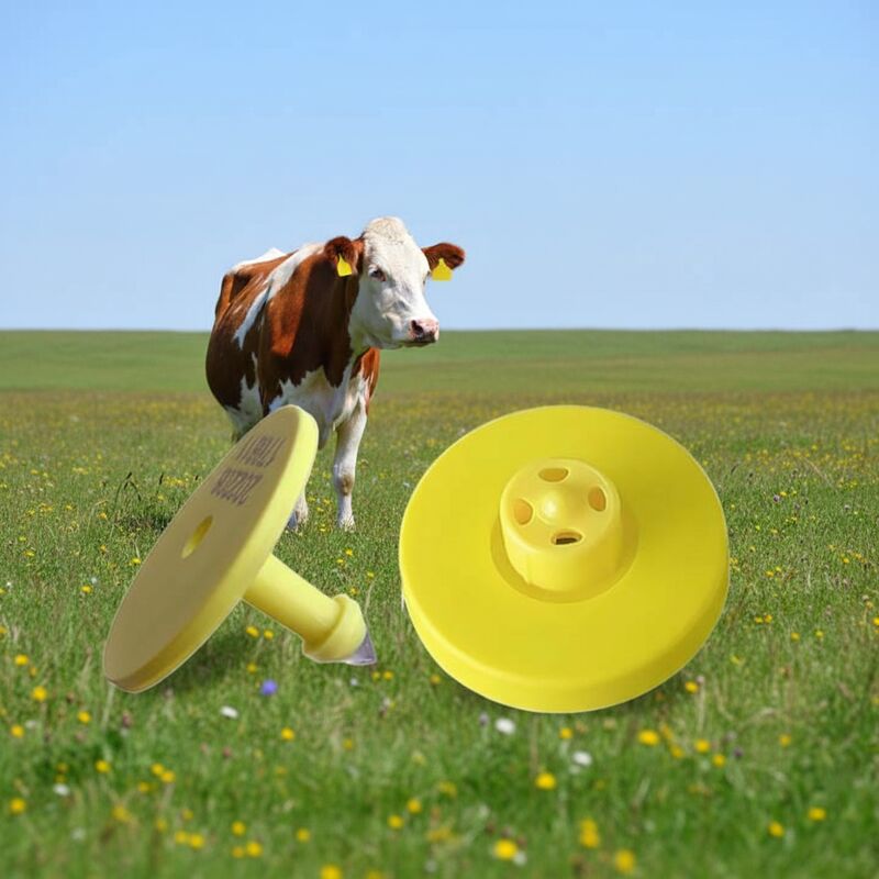 برچسب گوش RFID بادوام 134.2 کیلوهرتز برای دام با استاندارد ISO11784/5 FDX-B و طراحی ضد آب