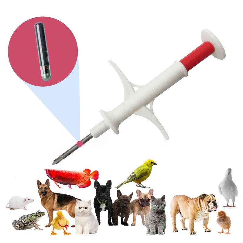 High-Precision Mini Animal Microchip Syringe for Small Dogs and Cats ZS007