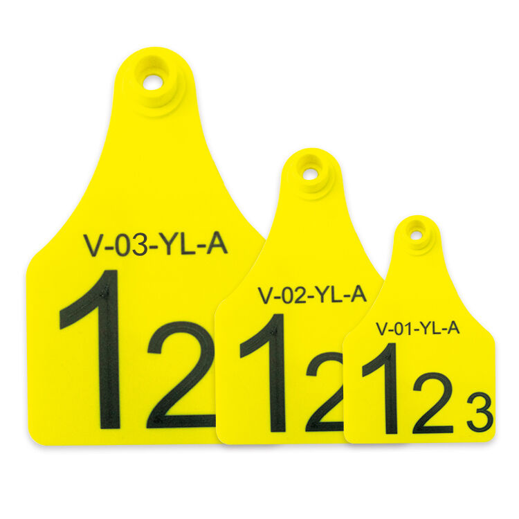 FOFIA Cow TPU Visual Yellow Livestock Connect برچسب گوش گاو مدل T921
