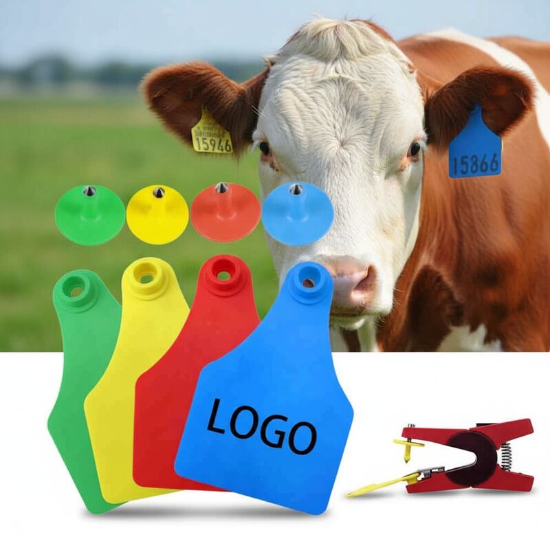 برچسب جدید گوش حیوانات T921 زرد TPU RFID با کیفیت بالا برای استفاده از دام های مزرعه ای