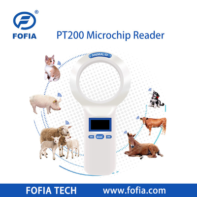 Mini ICAR دارای گواهینامه Mic RCID Pet Rfid Reader Microchip Animal 134.2khz LF